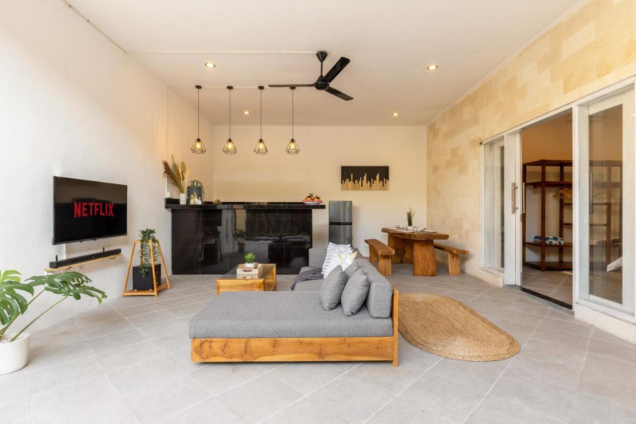 ☆ Villa Dilaraa ☆ Canggu 3Br Pool Batu Bolong Echo Beach Eksteriør bilde